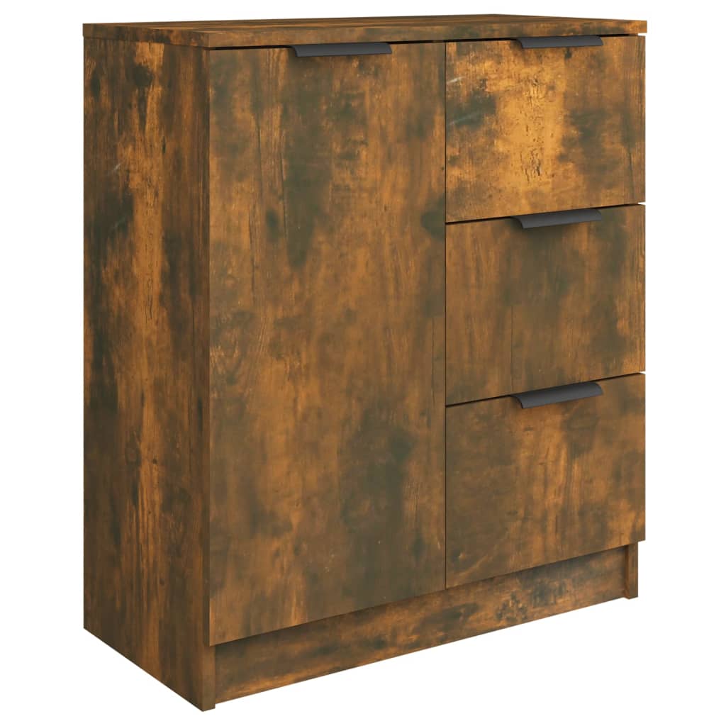 Credenza Rovere Fumo 60x30x70 cm in Legno tecnico - homemem39