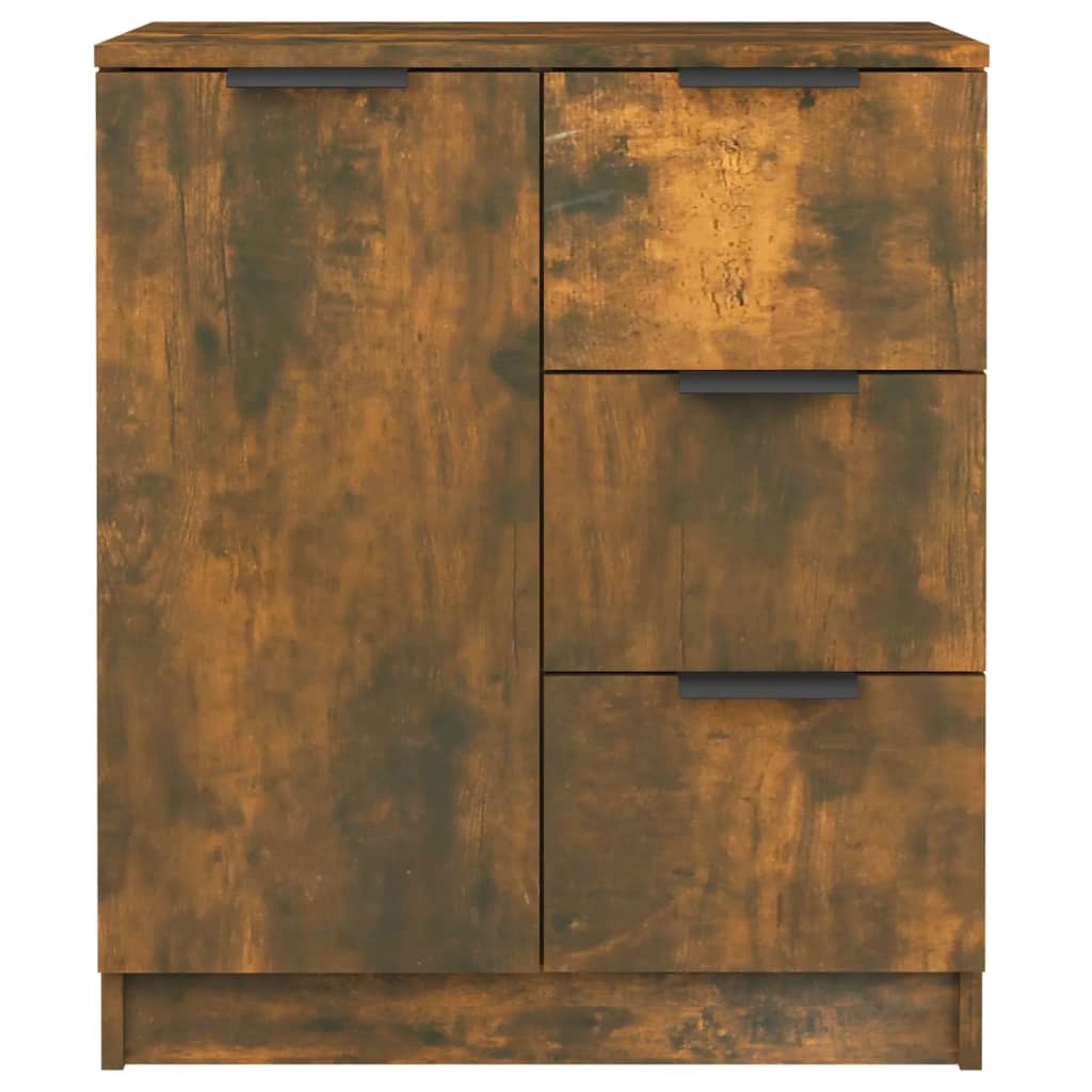 Credenza Rovere Fumo 60x30x70 cm in Legno tecnico - homemem39
