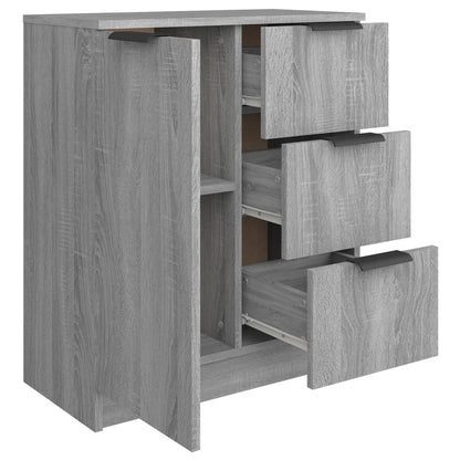Credenza Grigio Sonoma 60x30x70 cm in Legno tecnico
