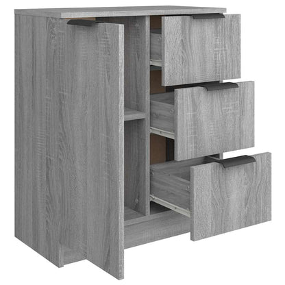 Credenza Grigio Sonoma 60x30x70 cm in Legno tecnico