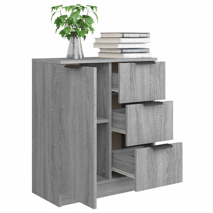 Credenza Grigio Sonoma 60x30x70 cm in Legno tecnico