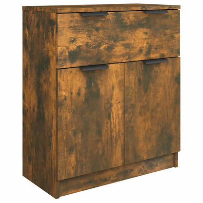 Credenza Rovere Fumo 60x30x70 cm in Legno tecnico