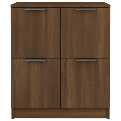 Credenza Rovere Marrone 60x30x70 cm in Legno tecnico - homemem39