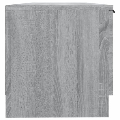 Mobile TV Grigio Sonoma 102x35x36,5 cm in Legno Multistrato | homemem39
