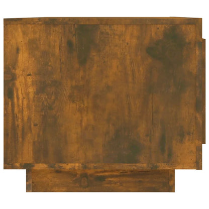 Tavolino da Salotto Rovere Fumo 102x50x45 cm Legno Multistrato | homemem39