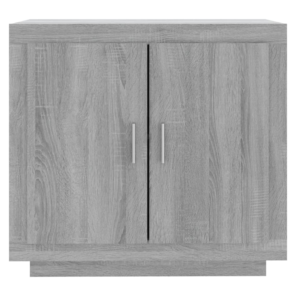 Credenza Grigio Sonoma 80x40x75 cm in Legno Multistrato - homemem39