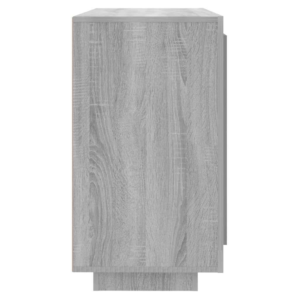 Credenza Grigio Sonoma 80x40x75 cm in Legno Multistrato - homemem39