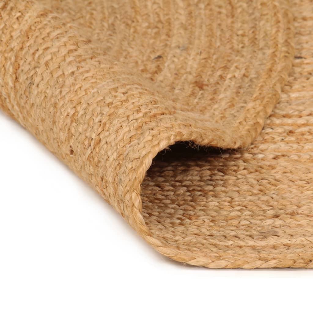 Tappeto in Juta Intrecciata 180 cm Rotondo | homemem39