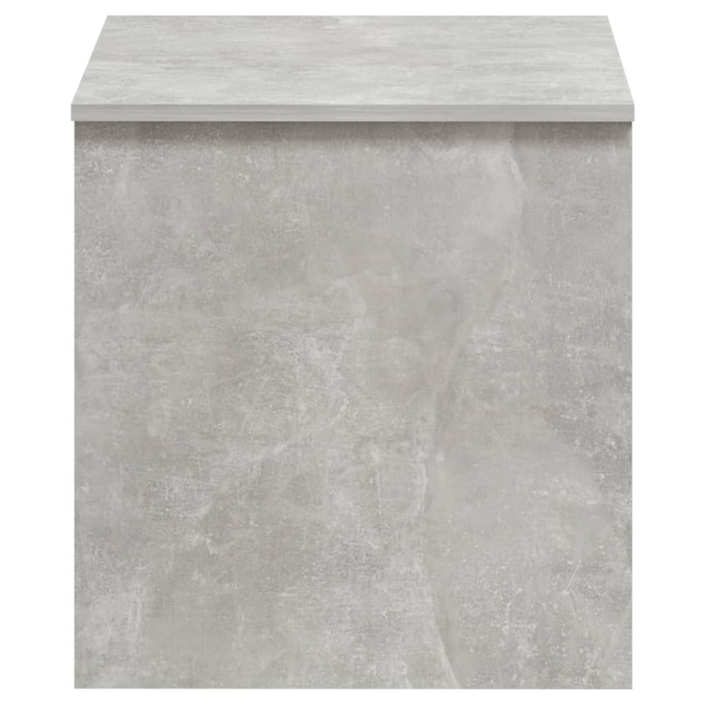 Tavolino Grigio Cemento 102x50,5x52,5 cm in Legno Multistrato | homemem39