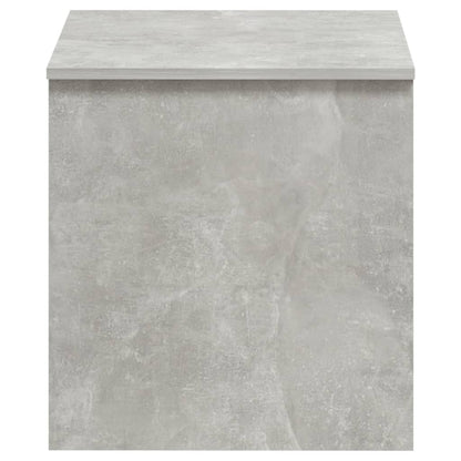 Tavolino Grigio Cemento 102x50,5x52,5 cm in Legno Multistrato | homemem39