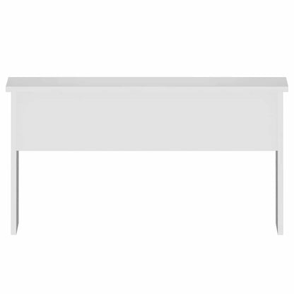 Tavolino da Salotto Bianco 80x50,5x41,5 cm Legno Multistrato
