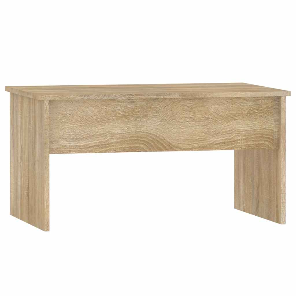 Tavolino Salotto Rovere Sonoma 80x50,5x41,5cm Legno Multistrato | homemem39