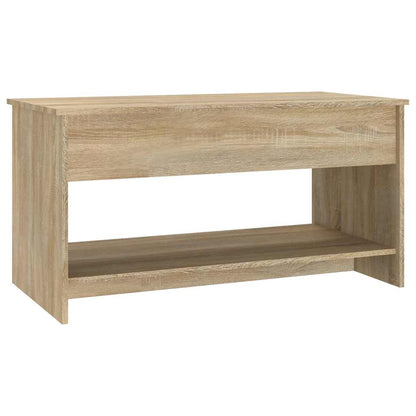 Tavolino Salotto Rovere Sonoma 102x50x52,5 cm Legno Multistrato | homemem39