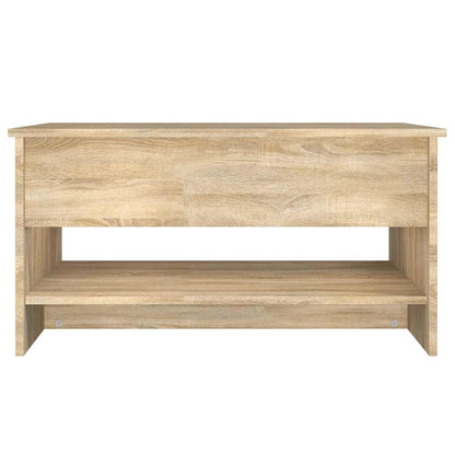 Tavolino da Salotto Rovere Sonoma 80x50x40 cm Legno Multistrato | homemem39