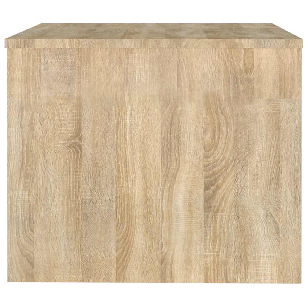 Tavolino da Salotto Rovere Sonoma 80x50x40 cm Legno Multistrato | homemem39