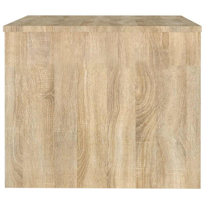 Tavolino da Salotto Rovere Sonoma 80x50x40 cm Legno Multistrato | homemem39