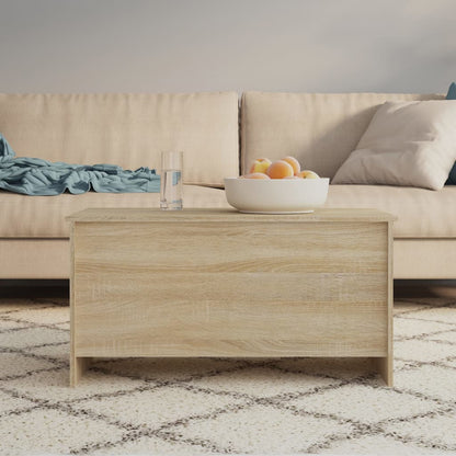 Tavolino Rovere Sonoma 102x55,5x52,5 cm in Legno Multistrato | homemem39