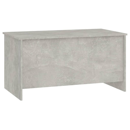 Tavolino Grigio Cemento 102x55,5x52,5 cm in Legno Multistrato | homemem39