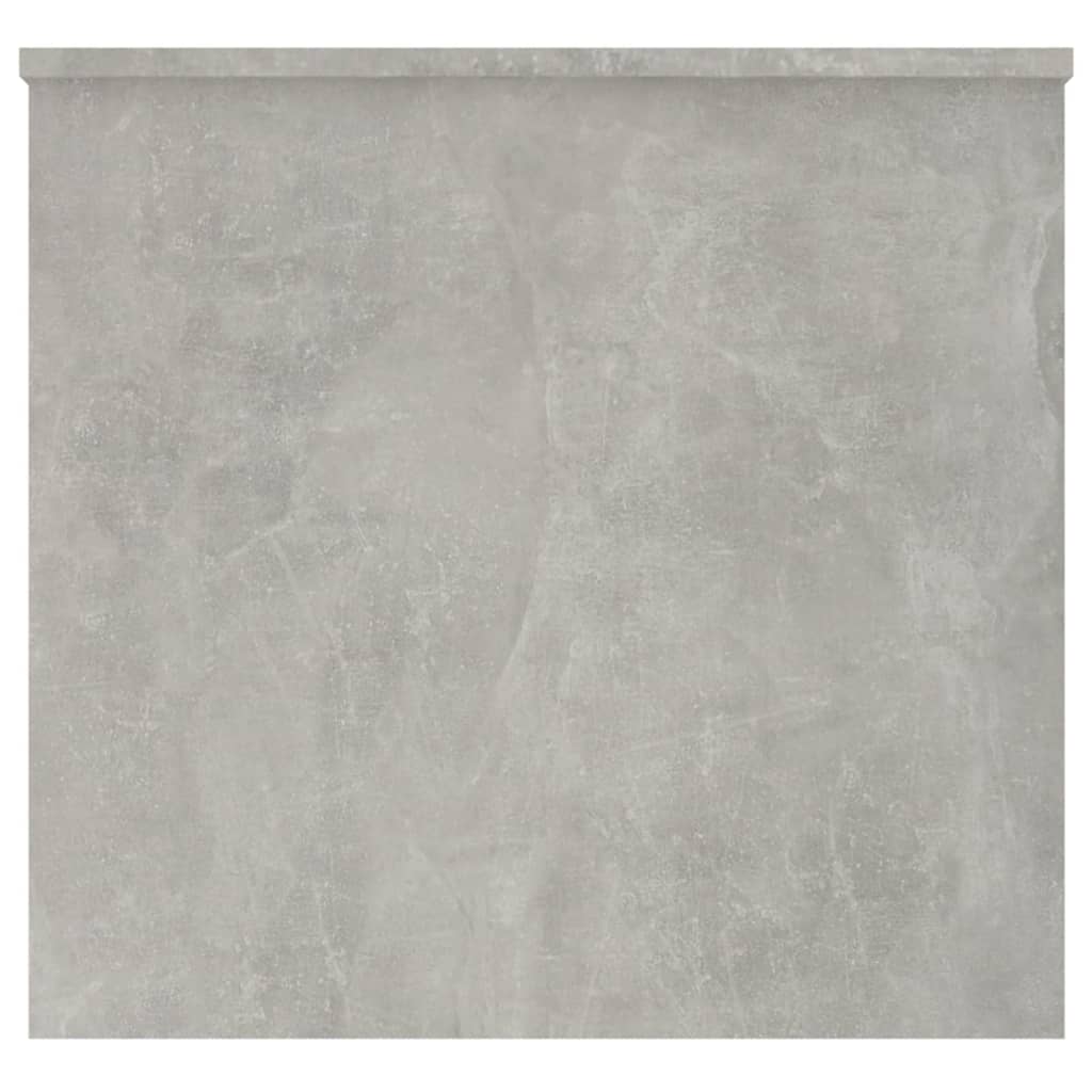 Tavolino Grigio Cemento 102x55,5x52,5 cm in Legno Multistrato | homemem39