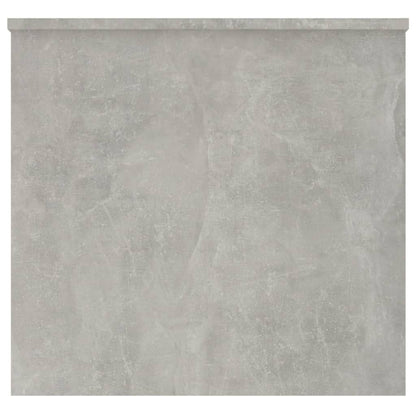 Tavolino Grigio Cemento 102x55,5x52,5 cm in Legno Multistrato | homemem39
