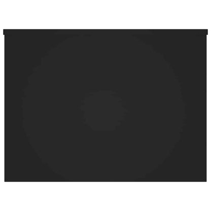 Tavolino da Salotto Nero 80x55,5x41,5 cm in Legno Multistrato
