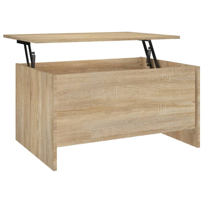 Tavolino Salotto Rovere Sonoma 80x55,5x41,5cm Legno Multistrato | homemem39
