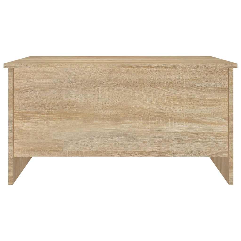 Tavolino Salotto Rovere Sonoma 80x55,5x41,5cm Legno Multistrato