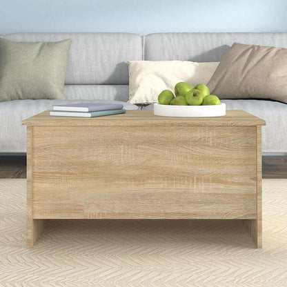 Tavolino Salotto Rovere Sonoma 80x55,5x41,5cm Legno Multistrato