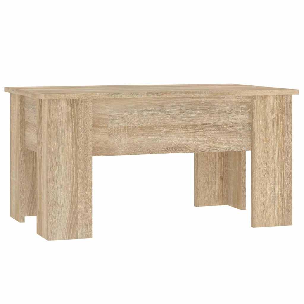 Tavolino da Salotto Rovere Sonoma 79x49x41 cm Legno Multistrato