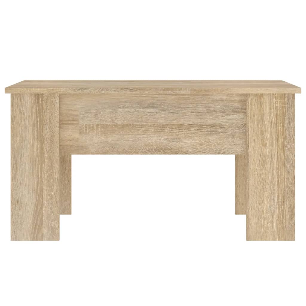 Tavolino da Salotto Rovere Sonoma 79x49x41 cm Legno Multistrato | homemem39