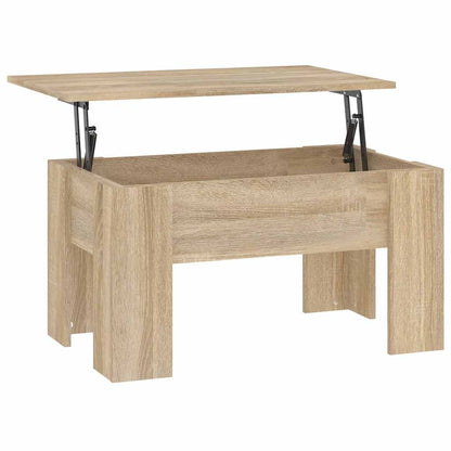 Tavolino da Salotto Rovere Sonoma 79x49x41 cm Legno Multistrato