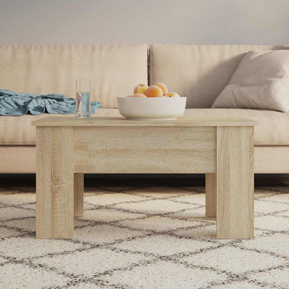 Tavolino da Salotto Rovere Sonoma 79x49x41 cm Legno Multistrato