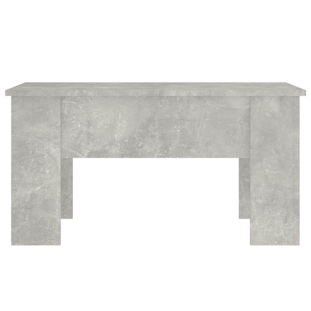 Tavolino da Salotto Grigio Cemento 79x49x41cm Legno Multistrato | homemem39