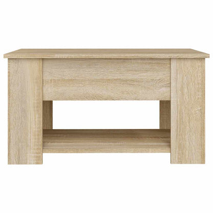 Tavolino da Salotto Rovere Sonoma 79x49x41 cm Legno Multistrato | homemem39