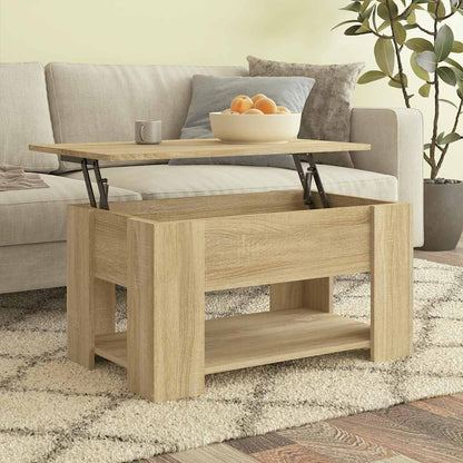Tavolino da Salotto Rovere Sonoma 79x49x41 cm Legno Multistrato | homemem39