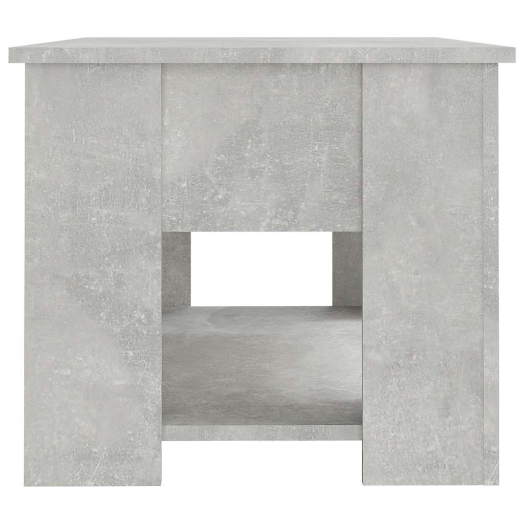 Tavolino da Salotto Grigio Cemento 79x49x41cm Legno Multistrato | homemem39