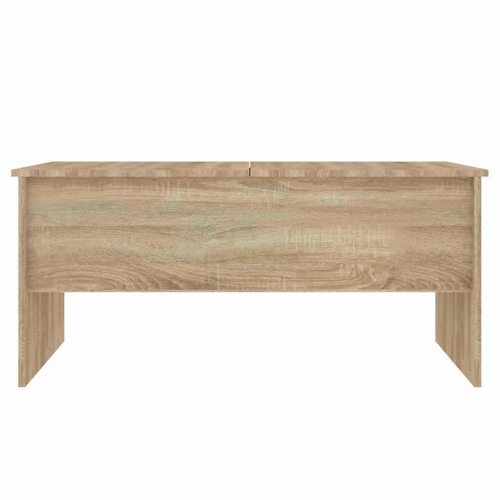 Tavolino Rovere Sonoma 102x50,5x46,5 cm in Legno Multistrato