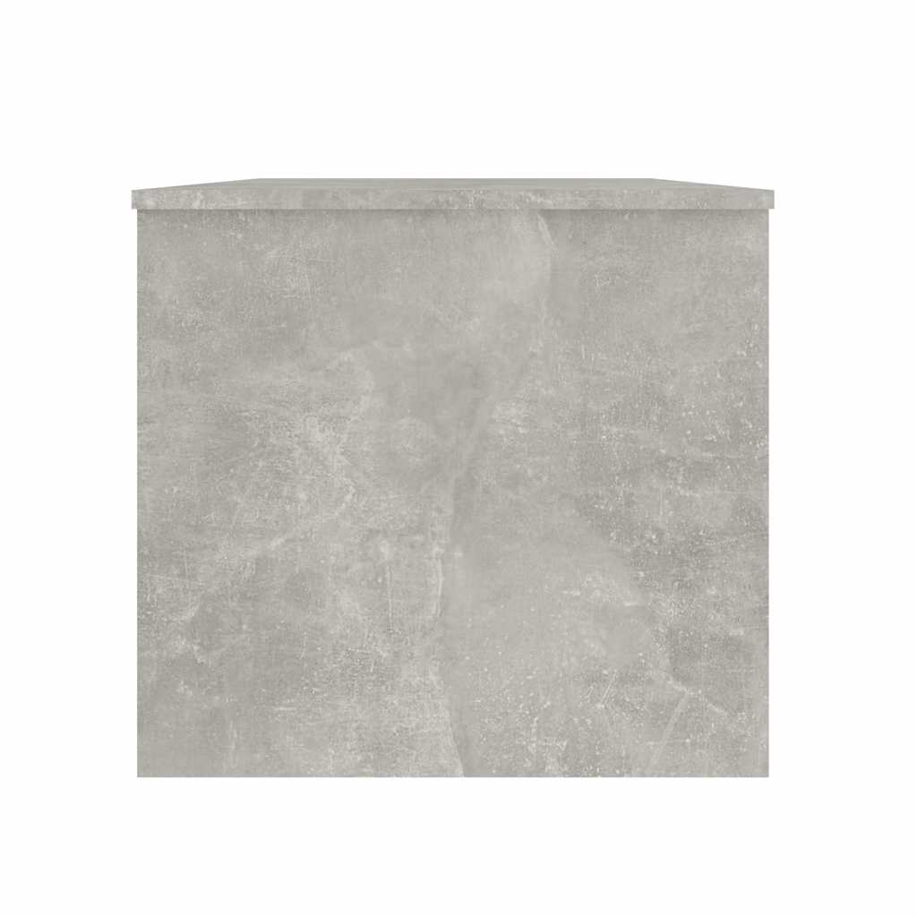 Tavolino Grigio Cemento 102x50,5x46,5 cm in Legno Multistrato | homemem39