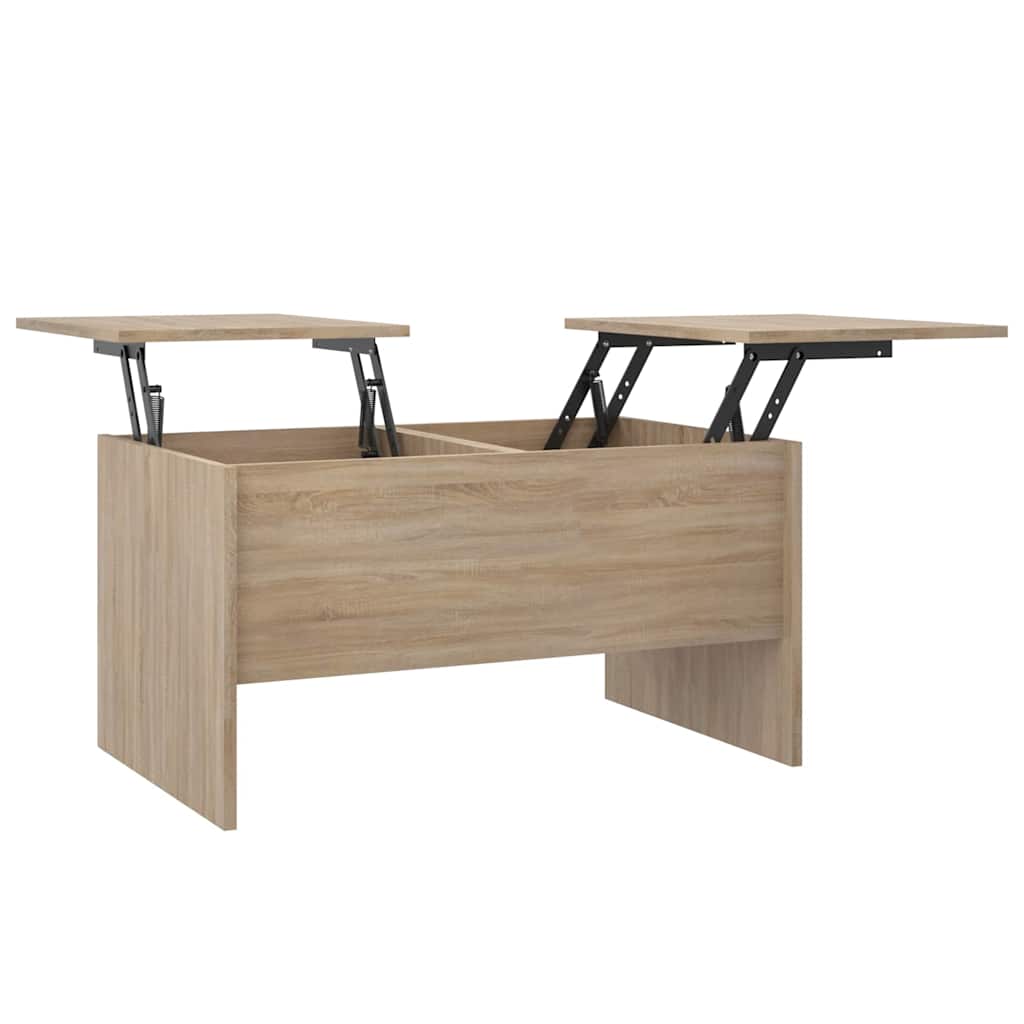 Tavolino Salotto Rovere Sonoma 80x50x42,5 cm Legno Multistrato