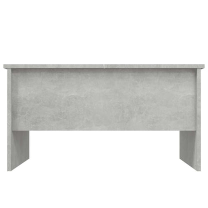 Tavolino Salotto Grigio Cemento 80x50x42,5 cm Legno Multistrato | homemem39