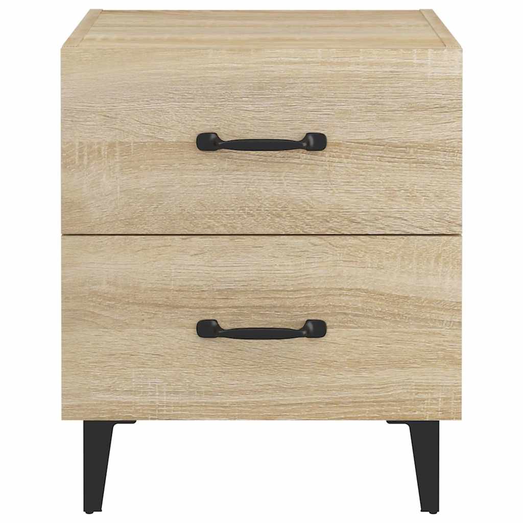Comodini 2 pz 40x35x47,5 cm