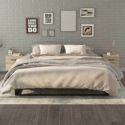 Comodini 2 pz 40x35x47,5 cm
