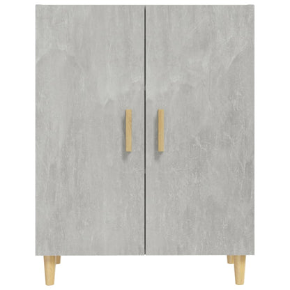 Credenza Grigio Cemento 70x34x90 cm in Legno Multistrato - homemem39