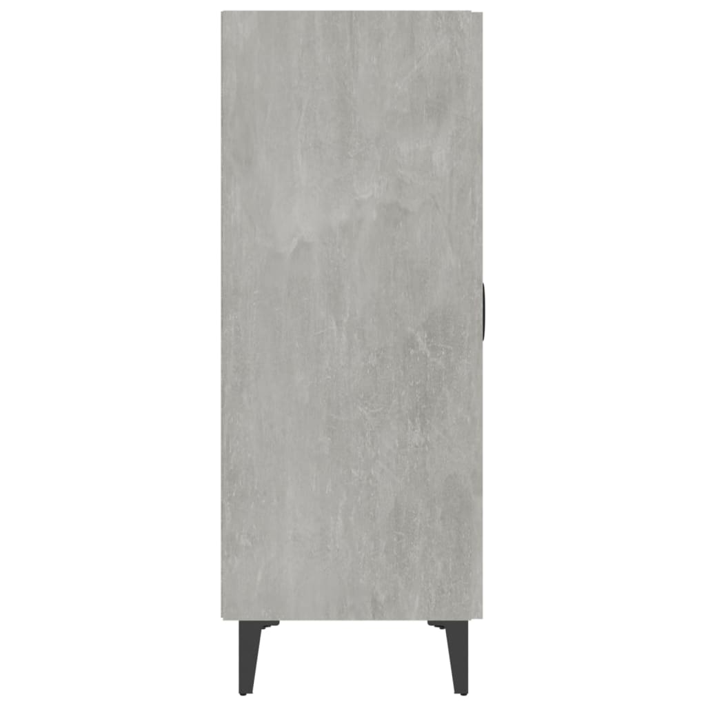 Credenza Grigio Cemento 70x34x90 cm in Legno Multistrato - homemem39