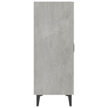 Credenza Grigio Cemento 70x34x90 cm in Legno Multistrato - homemem39