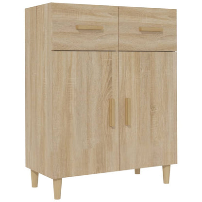 Credenza Rovere Sonoma 69,5x34x89 cm in Legno Multistrato - homemem39