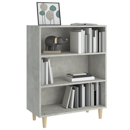 Credenza Grigio Cemento 69,5x32,5x90 cm in Legno Multistrato - homemem39
