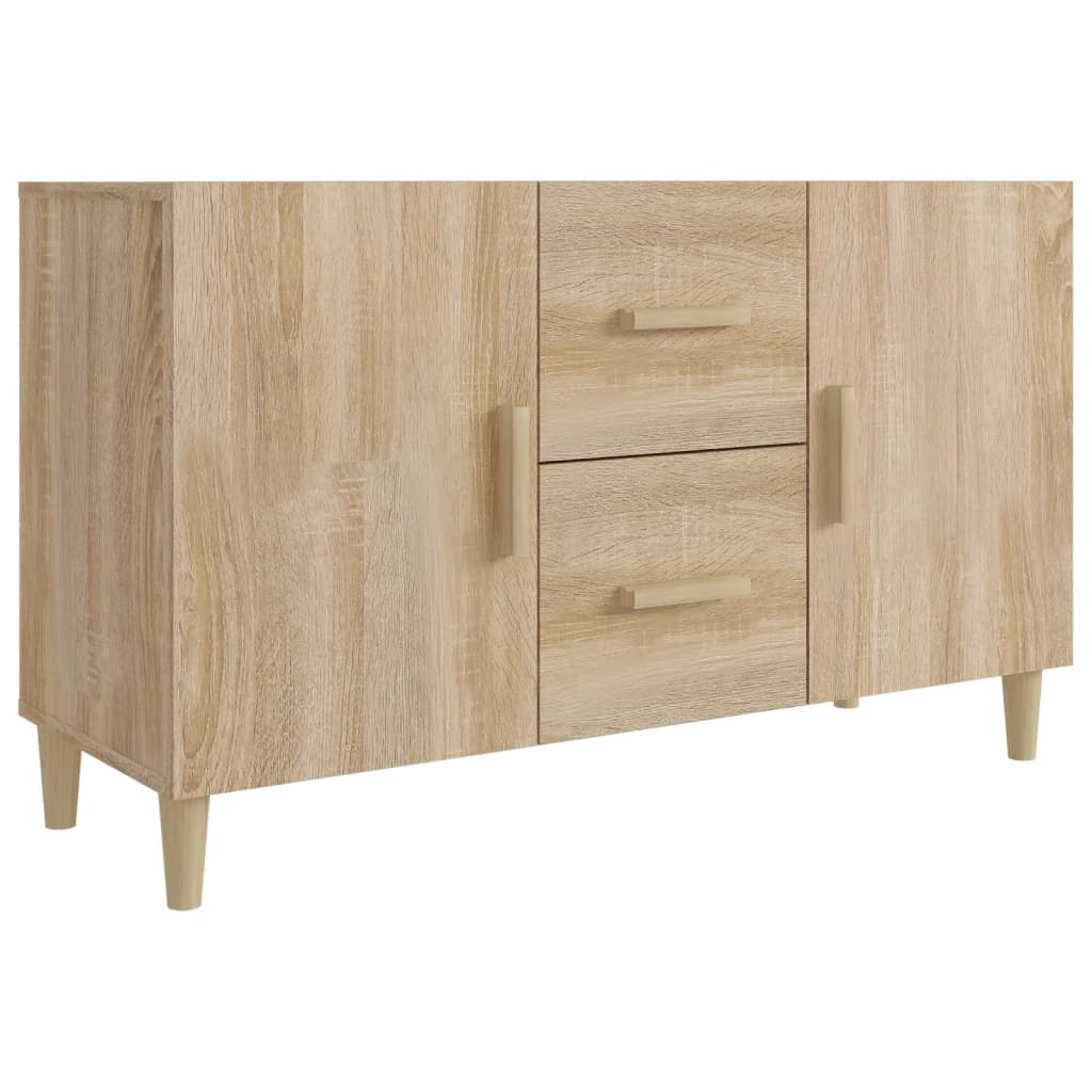 Credenza Rovere Sonoma 100x36x60 cm in Legno Multistrato - homemem39