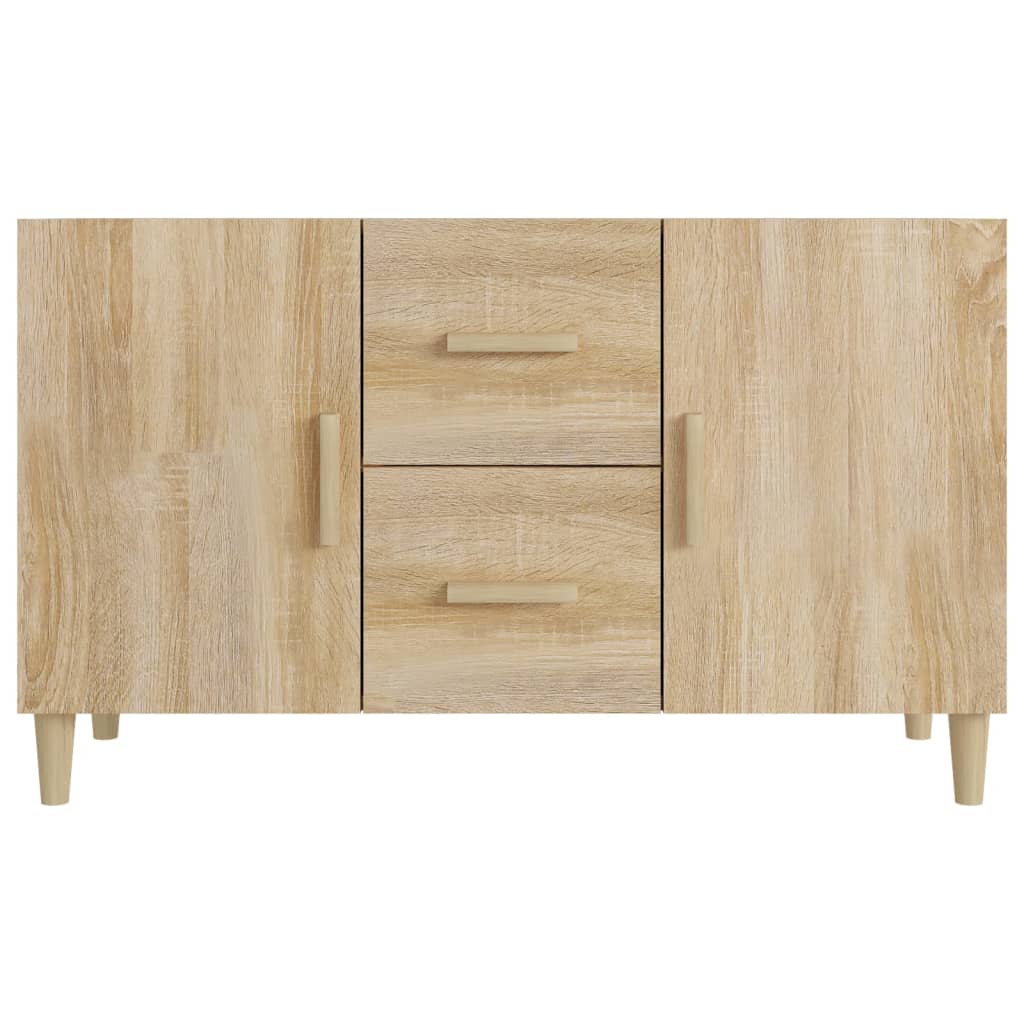 Credenza Rovere Sonoma 100x36x60 cm in Legno Multistrato - homemem39