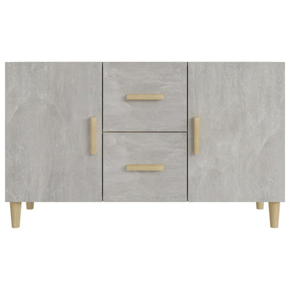 Credenza Grigio Cemento 100x36x60 cm in Legno Multistrato - homemem39